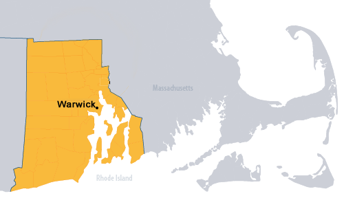 Mutual HVAC service area map